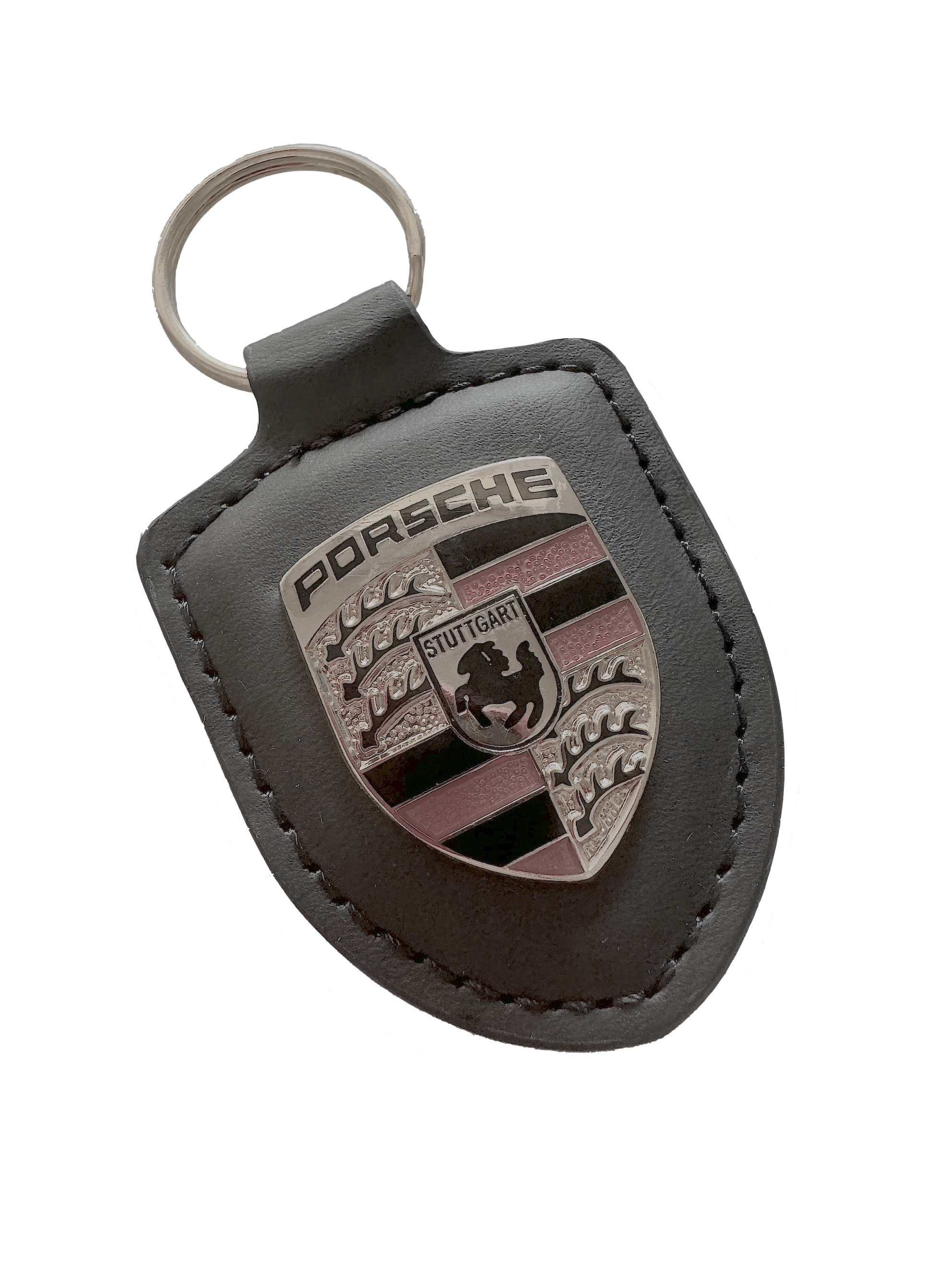 PORTE CLEF PORSCHE SEUL NOIR